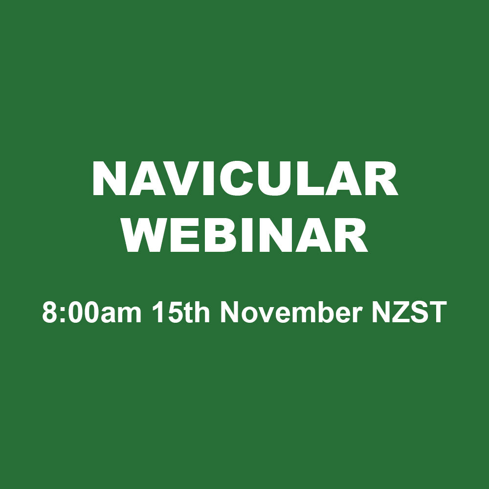 Navicular Webinar - 8:00am 15th November NZST