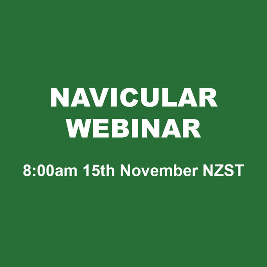 Navicular Webinar - 8:00am 15th November NZST